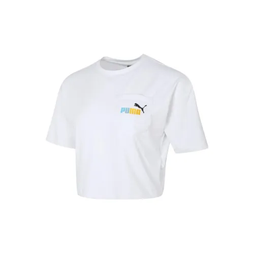 PUMA T-Shirts Women's White