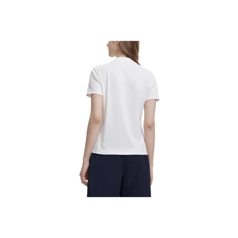 Études X FILA T Shirts Women's White-1