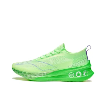 LiNing Feidian 3 Elite Anti Slip And Wear Resistant Breathable Low Top Running Shoes Unisex Light Neon Green