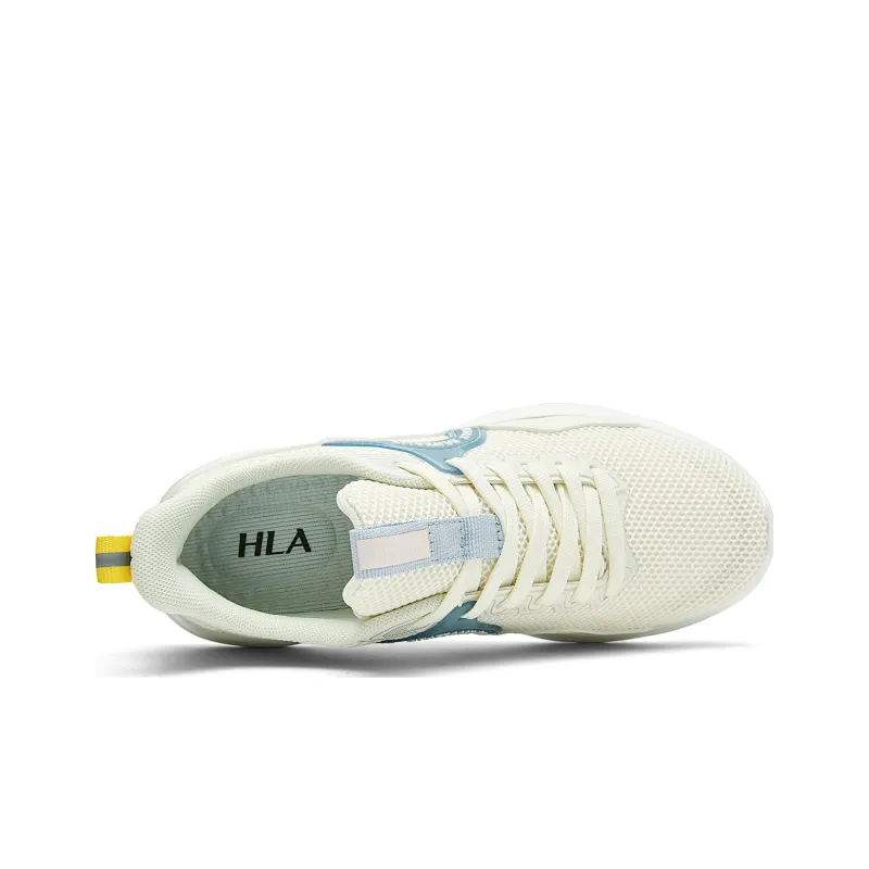 HLA Casual Shoes Women's Low Top White/Beige-9