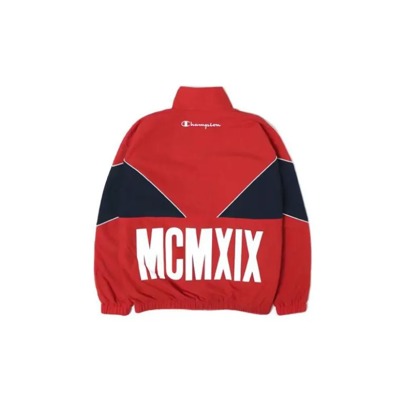 Champion Jacket Japan Version Unisex Red-1