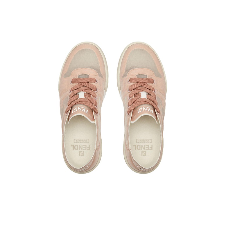 FENDI Match Mesh Low-Top Sneakers Women's - POIZON