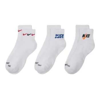 Nike Training Ankle Socks 3 Pack 'Multicolor'