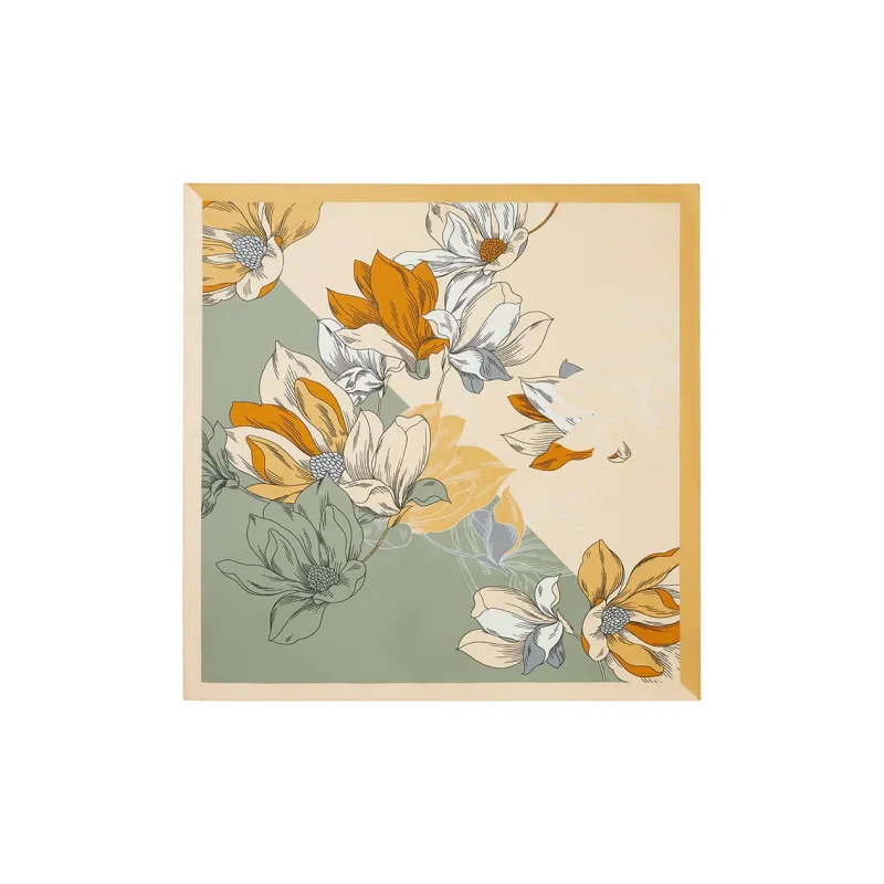 WENSLI Silk Scarves Women's-16