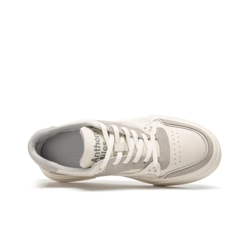 Anthony Miles Stylish Skateboarding Shoes Men's Ecru-2