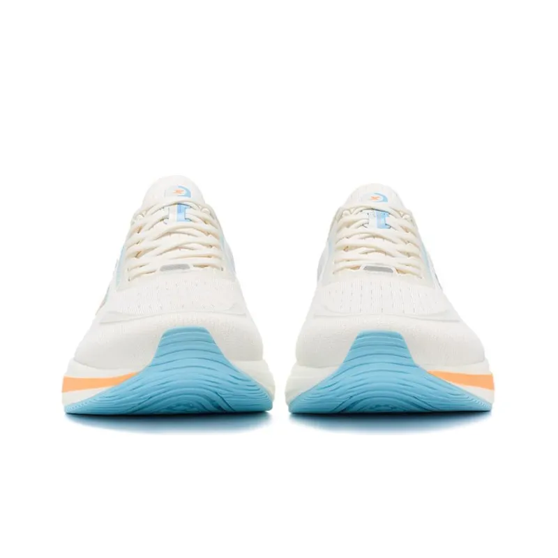 XTEP Star Speed Running Shoes Men Low Top White/Blue/Orange-3