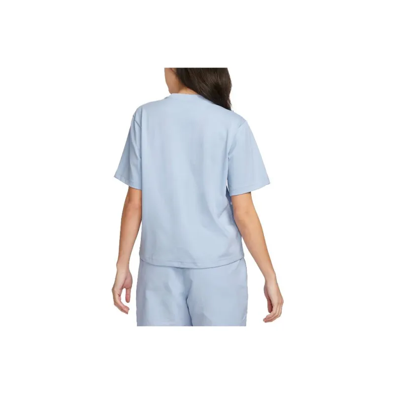 Nike T Shirts Women's Sky Blue-1