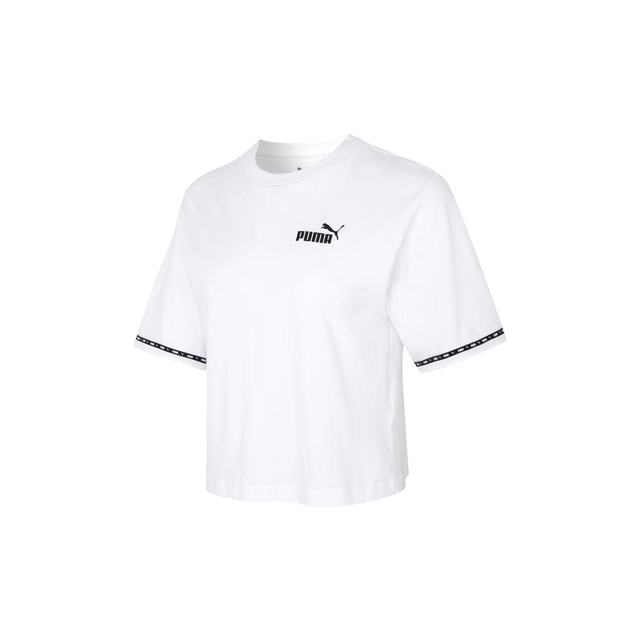 White puma t shirt women's hotsell