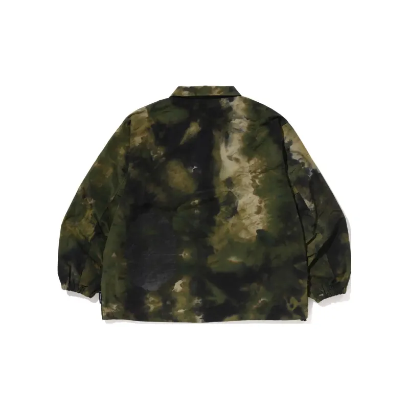 A BATHING APE Chusen Dye Relaxed Fit Coach Jacket-1