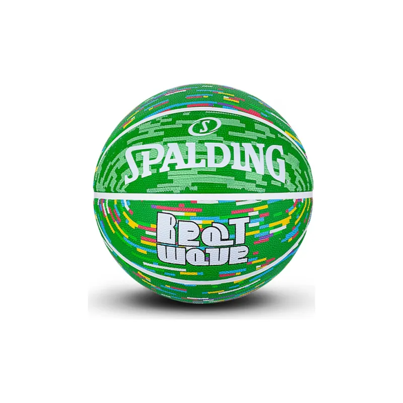 SPALDING Track Series Rubber Basketball Green Size 7 Training Unisex-1