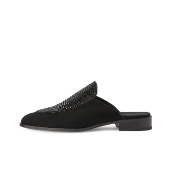 Giuseppe Zanotti/GZ Rudolph Cut Wrap-toe Slippers Men's Black