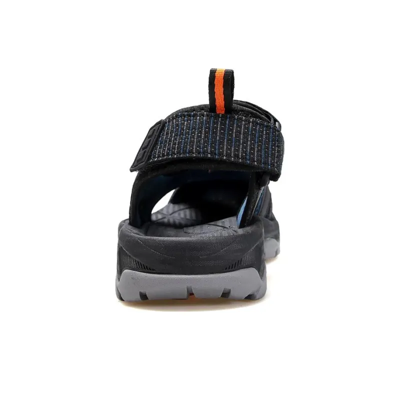 HUMTTO Beach River Trekking Shoes Sports Sandals Men's Black Navy Blue-3