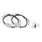 Jade Bead Chinese Auspicious Animal Bracelet Couple's (White Minimalist Style Box)