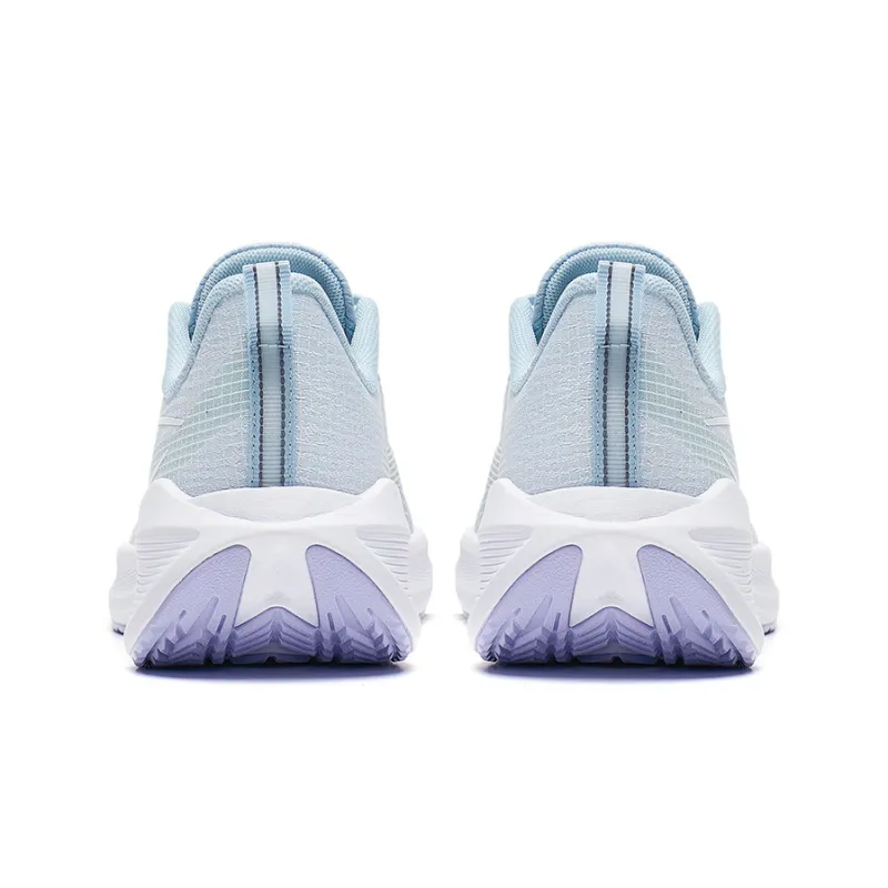 LiNing Wuyue Slip Resistant, Abrasion Resistant, Breathable Low Top Running Shoes Women's Light Umbilical Blue-3