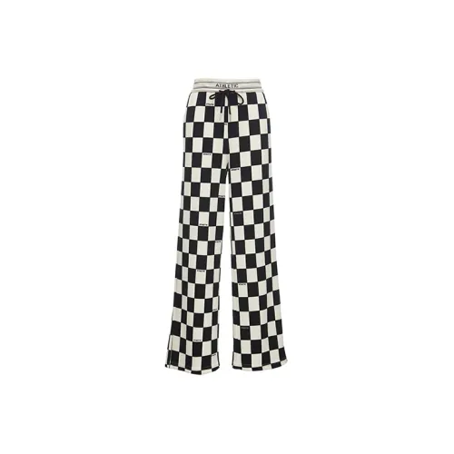 ONLY Casual Pants Women's KIS Black/White Large Checkered CHECK_CHESS_BLACK_L