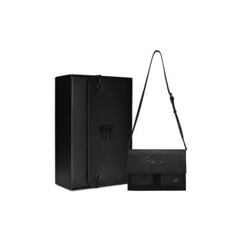 EPIPHQNY PU Envelope Bag Crossbody Bag Shoulder Bag Unisex Black