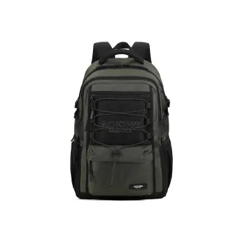 AOKING AK Polyester Laptop Backpack Large Size Unisex Multicolor