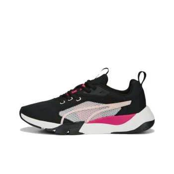 PUMA Zora Cushioning Anti-Slip Wear-Resistant Breathability Low-Top Casual Shoes Women's Black Purple