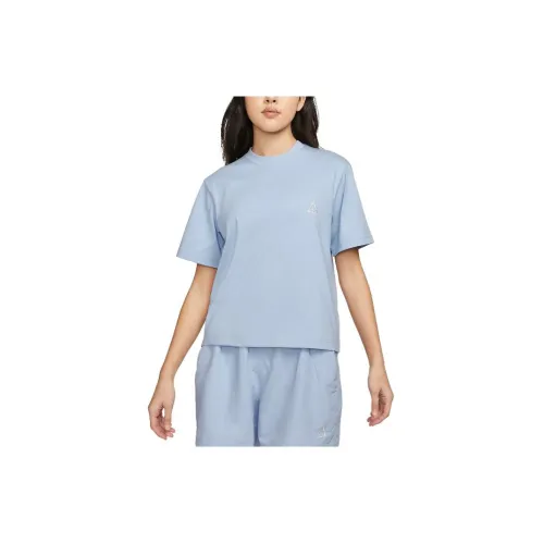 Nike T-Shirts Women's Sky Blue