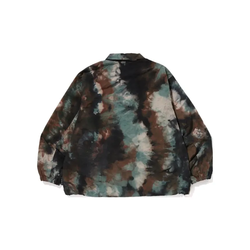 A BATHING APE Chusen Dye Relaxed Fit Coach Jacket-3