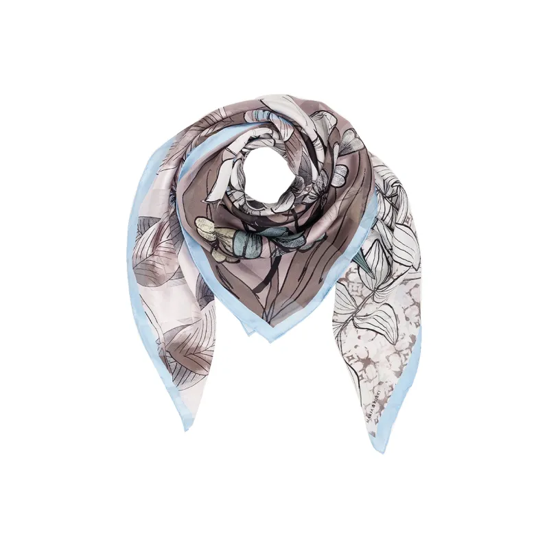 MARJAKURKI Silk Scarves Women's-1