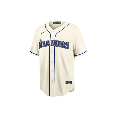 Nike Baseball Jerseys Men Cream