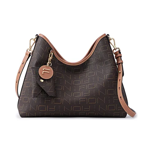 FION Crossbody Bags Brown Camel