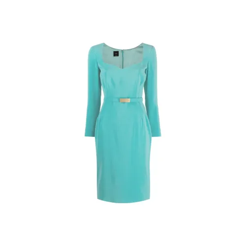 PINKO Long-Sleeved Dresses Women's Turquoise