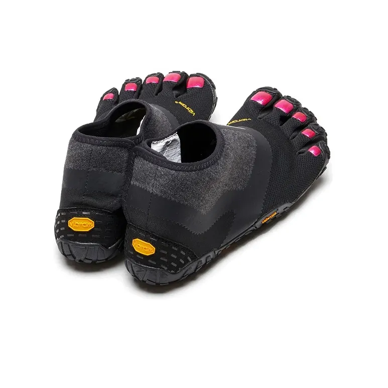 Midorikawa x Suicoke Five Fingers Shoes Slip-Resistant Mid-Top Sports Casual Shoes Men's Black Pink-2