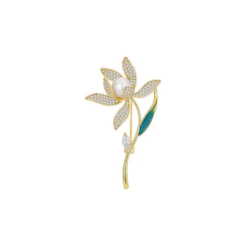 HMZ Brooches Women's Gold-0