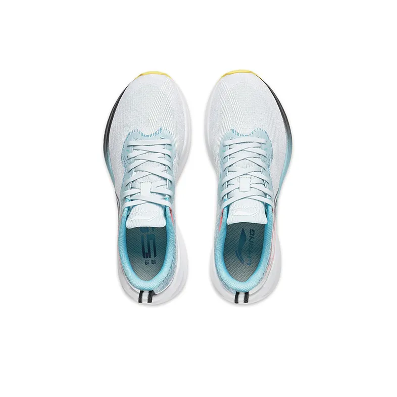 LiNing Shock Absorbers Slip Resistant, Abrasion Resistant, Breathable Low Top Casual Running Shoes Men's Blue-2