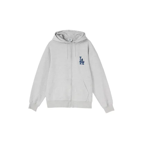 MLB Los Angeles Dodgers Sweatshirts Unisex Light Gray