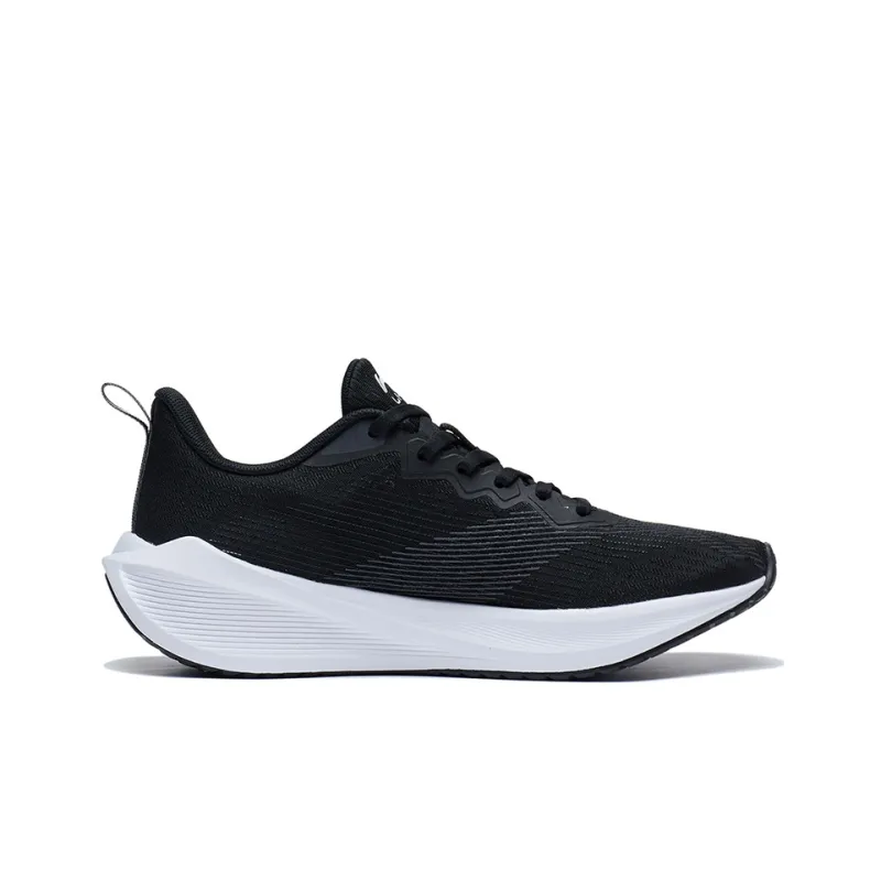 LiNing Shock Absorbers Slip Resistant, Abrasion Resistant, Breathable Low Top Running Shoes Women's Black-1