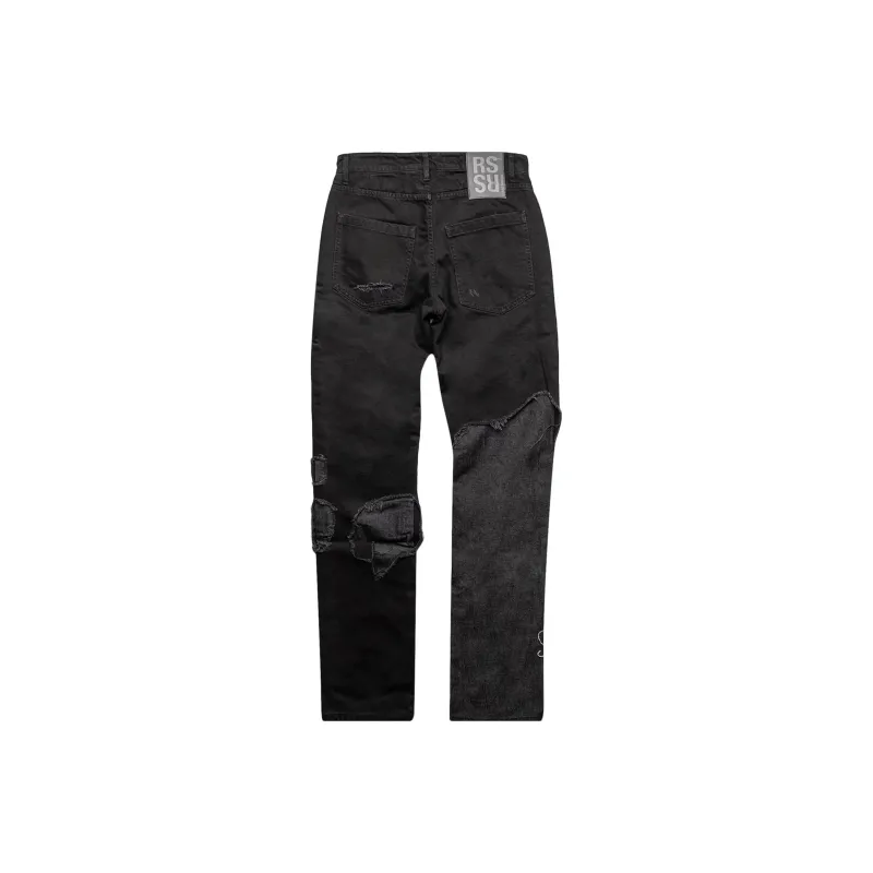 RAF SIMONS Jeans Men Black-1