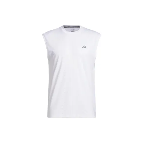 Adidas Hiit Tank Tops Men White