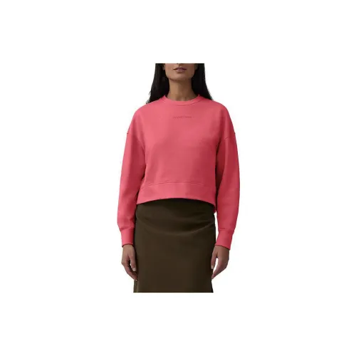 Canada Goose SS23 Sweatshirts Women's Haze Pink