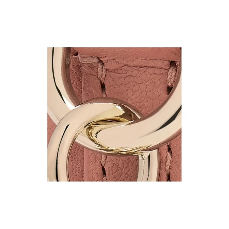 DIOR Lambskin Box Bag Shoulder Bag Crossbody Bag Handbag Makeup Bag Micro Women's Peachy Pink Color-5