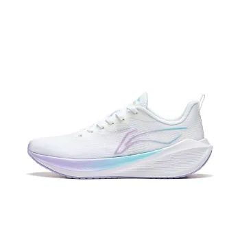 LiNing Wuyue Slip Resistant, Abrasion Resistant, Breathable Low Top Running Shoes Women's Standard White