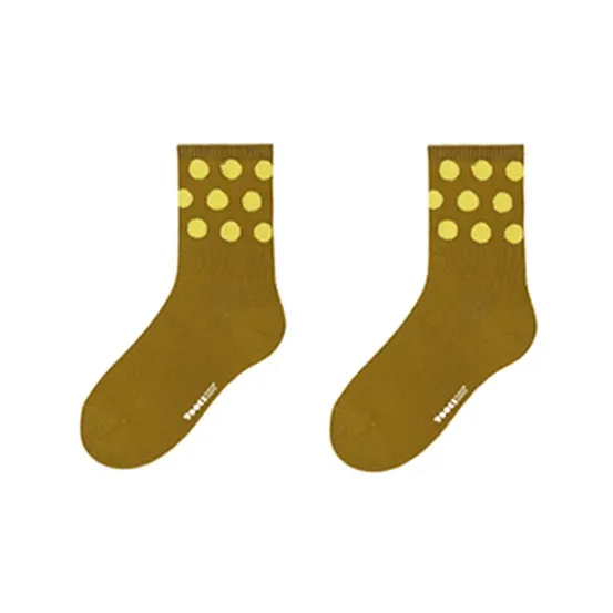 TOOCI Unisex Mid Calf Socks-5