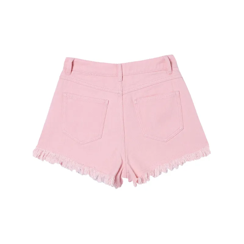 MEETLADY Denim Shorts Women's-1