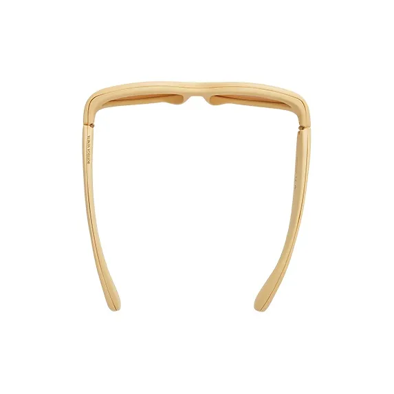 Bottega Veneta Oval Frame Shaped Sunglasses-2