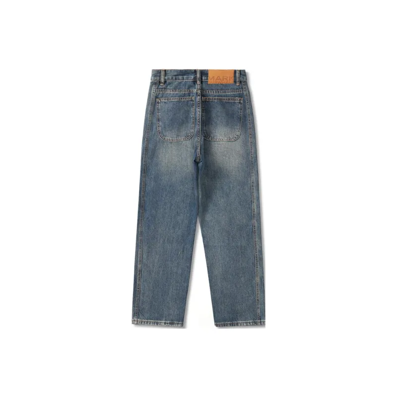 FAIRWHALE Jeans Men's Denim Blue-1