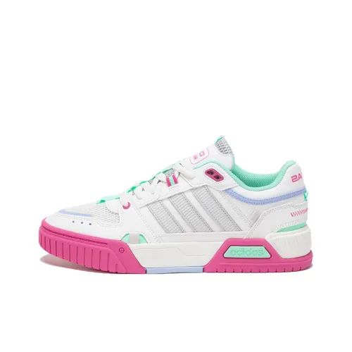 Adidas Neo D-PAD Skateboard Shoes Women's Low-Top White/Pink