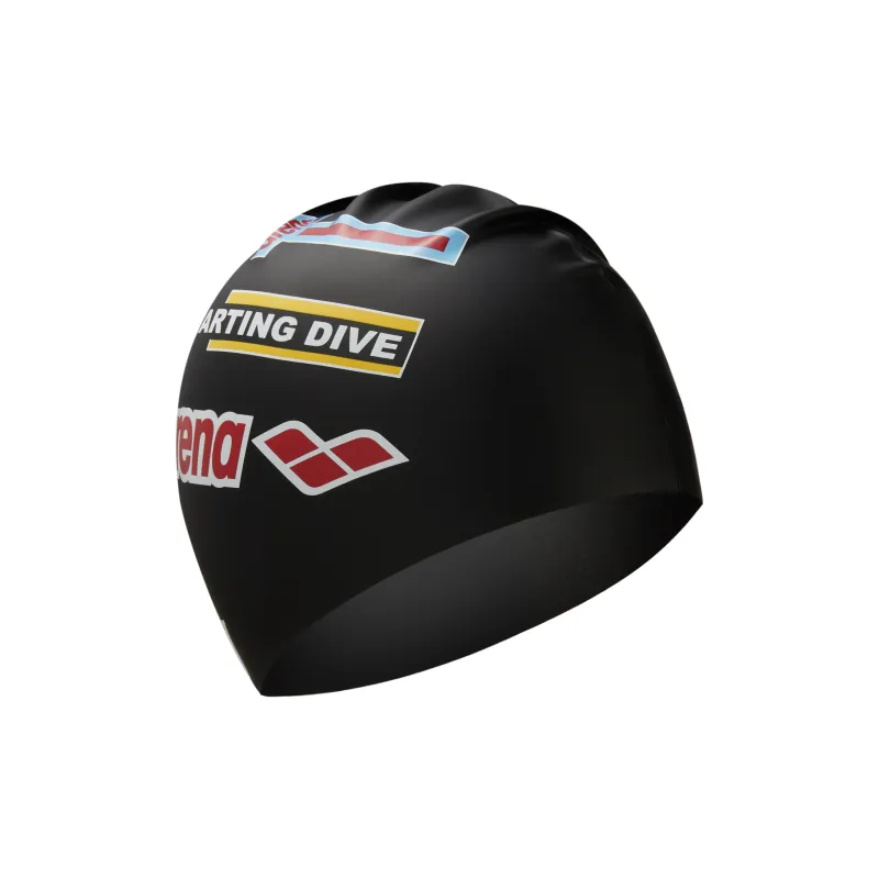 Arena Swimming Caps Silicone Unisex Multicolor-1
