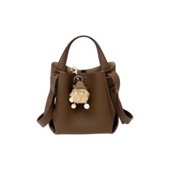 DEERE JACK Top Grain Cow Leather One Shoulder Handbag Tubas Women's Multicolor