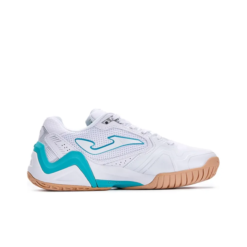 Joma Anti Slip Wear Resistant Low Top Tennis Shoes Women's White Blue-1