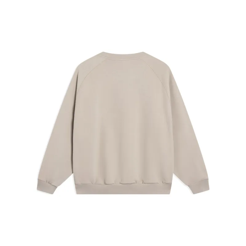 LiNing Sweatshirts Unisex Goat Gray-1