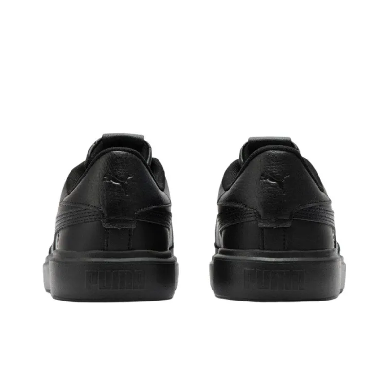 PUMA Lajla Leather 'Black' Women's-4