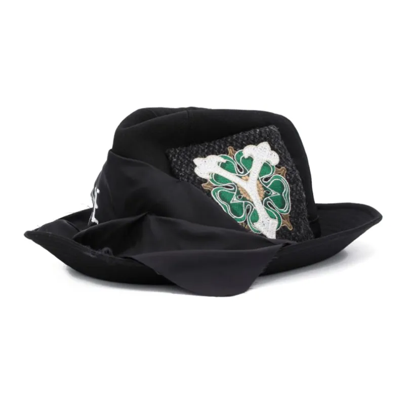Yohji Yamamoto Hats & Caps Men's Black-0
