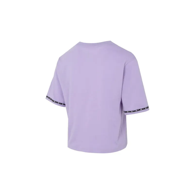PUMA Drop Shoulder Sleeve T Shirt Women's Purple-1
